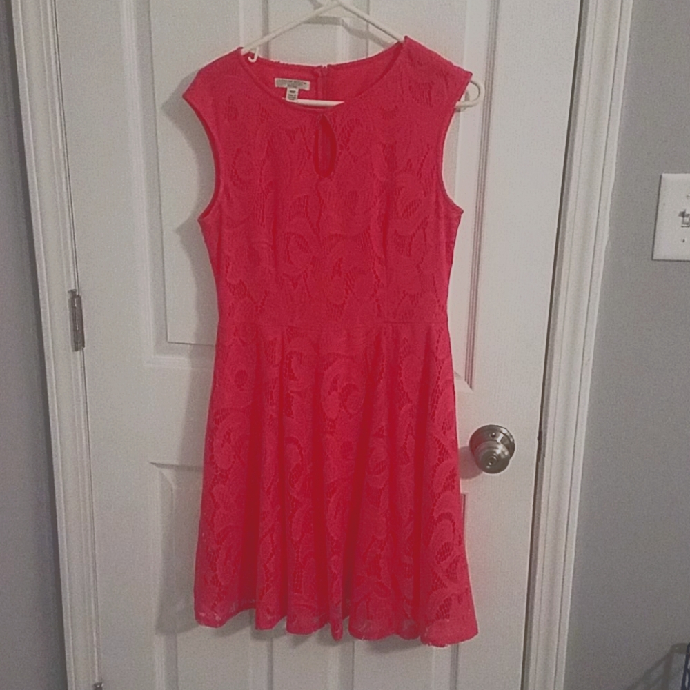Pink London Style Summer Dress